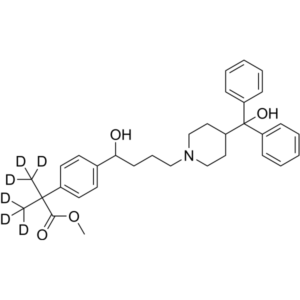 Fexofenadine-d6 Methyl Ester (fexofenadine methyl ester-d6) 1286458-00-1
